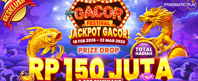 Bonus Selamat Datang surgaplayslot.net banner image